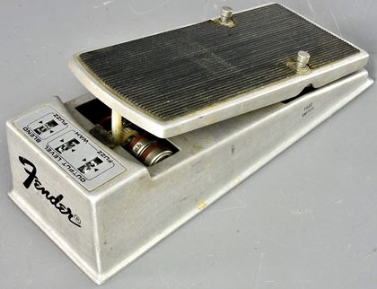 Fender-Fuzz Wah & Swell pedal, not perfect